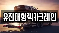 유진대형렉카크레인