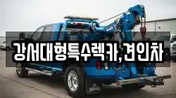 강서대형특수렉카,견인차