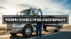 경기 고양시 덕양구 동산동 렉카, 특수렉카, 차량탁송, 견인운송