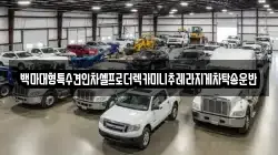 백마대형특수견인차셀프로더렉카미니추레라지게차탁송운반