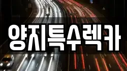 양지특수렉카
