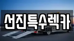 선진특수렉카