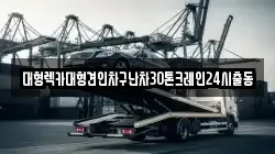 대형렉카대형견인차구난차30톤크레인24시출동