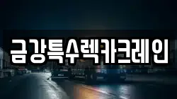 금강특수렉카크레인