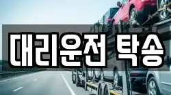 대리운전 탁송