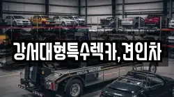 강서대형특수렉카,견인차