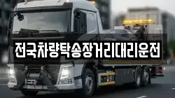 전국차량탁송장거리대리운전