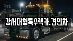 강서대형특수렉카,견인차