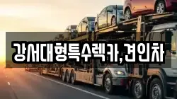 강서대형특수렉카,견인차