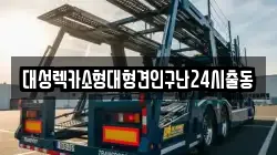 경기 남양주시 일패동 렉카, 특수렉카, 차량탁송, 견인운송
