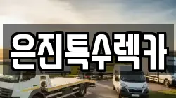 은진특수렉카