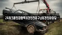 24시크레인대형렉카견인전문구난차견인차상담