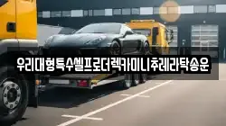 우리대형특수셀프로더렉카미니추레라탁송운