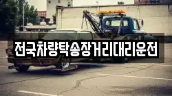 전국차량탁송장거리대리운전