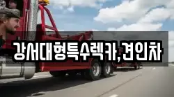강서대형특수렉카,견인차