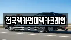 전국렉카연대렉카크레인