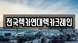 전국렉카연대렉카크레인