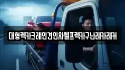 대형렉카크레인견인차셀프렉카구난레카레커