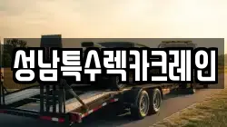 성남특수렉카크레인