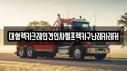 대형렉카크레인견인차셀프렉카구난레카레커