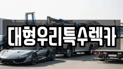 대형우리특수렉카