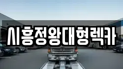 시흥정왕대형렉카