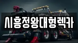 경기 시흥시 죽율동 렉카, 특수렉카, 차량탁송, 견인운송
