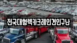 전국대형렉카크레인견인구난