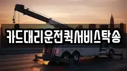 카드대리운전퀵서비스탁송