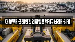 대형렉카크레인견인차셀프렉카구난레카레커