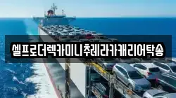 셀프로더렉카미니추레라카캐리어탁송