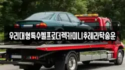 우리대형특수셀프로더렉카미니추레라탁송운