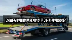24시크레인대형렉카견인전문구난차견인차상담
