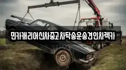 민카캐리어신차중고차탁송운송견인차렉카