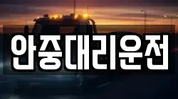 안중대리운전
