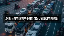24시크레인대형렉카견인전문구난차견인차상담