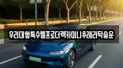 우리대형특수셀프로더렉카미니추레라탁송운