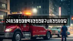 24시크레인대형렉카견인전문구난차견인차상담
