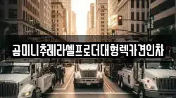 곰미니추레라셀프로더대형렉카견인차