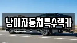 경기 하남시 초일동 렉카, 특수렉카, 차량탁송, 견인운송