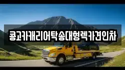콩고카캐리어탁송대형렉카견인차