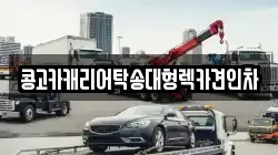 콩고카캐리어탁송대형렉카견인차