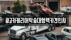 콩고카캐리어탁송대형렉카견인차
