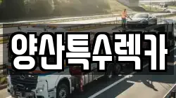 양산특수렉카