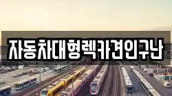 자동차대형렉카견인구난