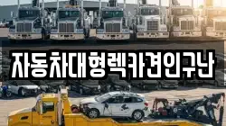 자동차대형렉카견인구난