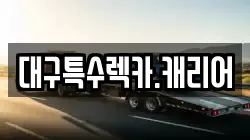 대구특수렉카.캐리어