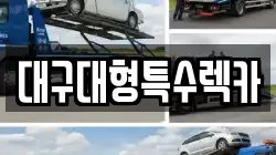 대구대형특수렉카
