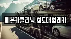 세븐카클리닉.청도대형레카