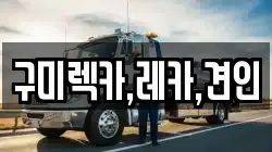 구미렉카,레카,견인